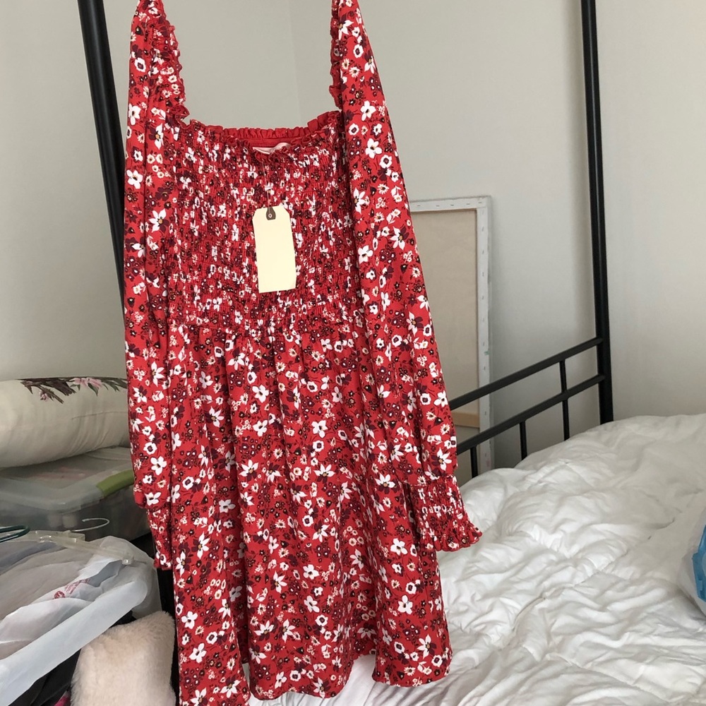 Band of Gypsies flower print dress.